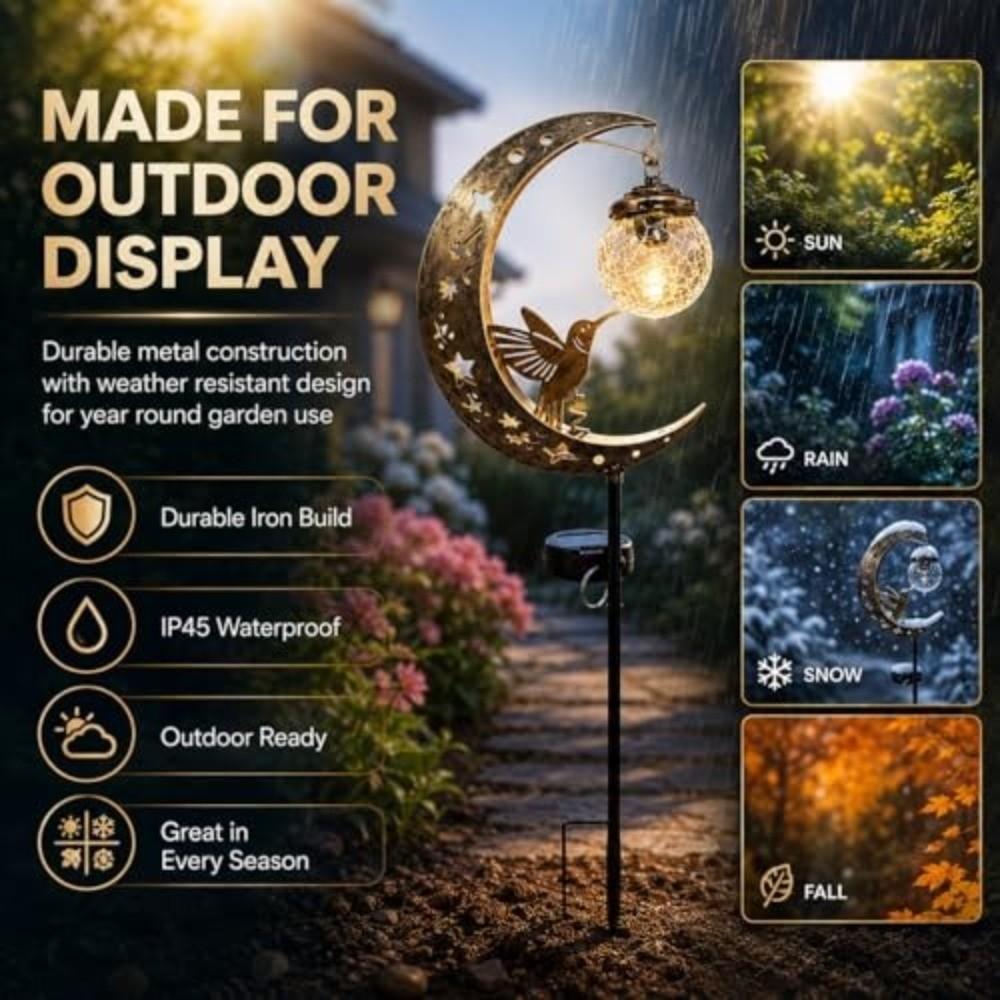 Solar Powered Garden Light Hanging Design Garden Stake Light Solar Lawn Light Garden Pathway