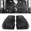 Для Jeep Wrangler JK 4-дверный 2007-2019 Roll Bar Storage Bag Cage Cargo JKU TJ JL Saddle Bag Multi-Pocket Organizers Storage Bag