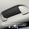 Door Handle Cover Suede Inner Roof Handle Protective Cover Universal Car Accessories Interior Modify for Tesla BMW Benz VW Jeep