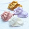 Baby Girl Socks Breathable Cotton Lace Ruffle Princess Mesh Socks Children Ankle Short Sock White Pink Yellow Girls Kids Toddler