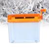 Manual Paper Shredder Portable Manual Compact Structure Simple Operation Hand Crank Shredder for Office Desktop Home