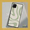 Liquid Swirl Abstract Beige Sage Green Case For Samsung Galaxy A54 A34 A14 A12 A22 A32 A52 A72 A13 A33 A53 A73 A51 A71 Cover