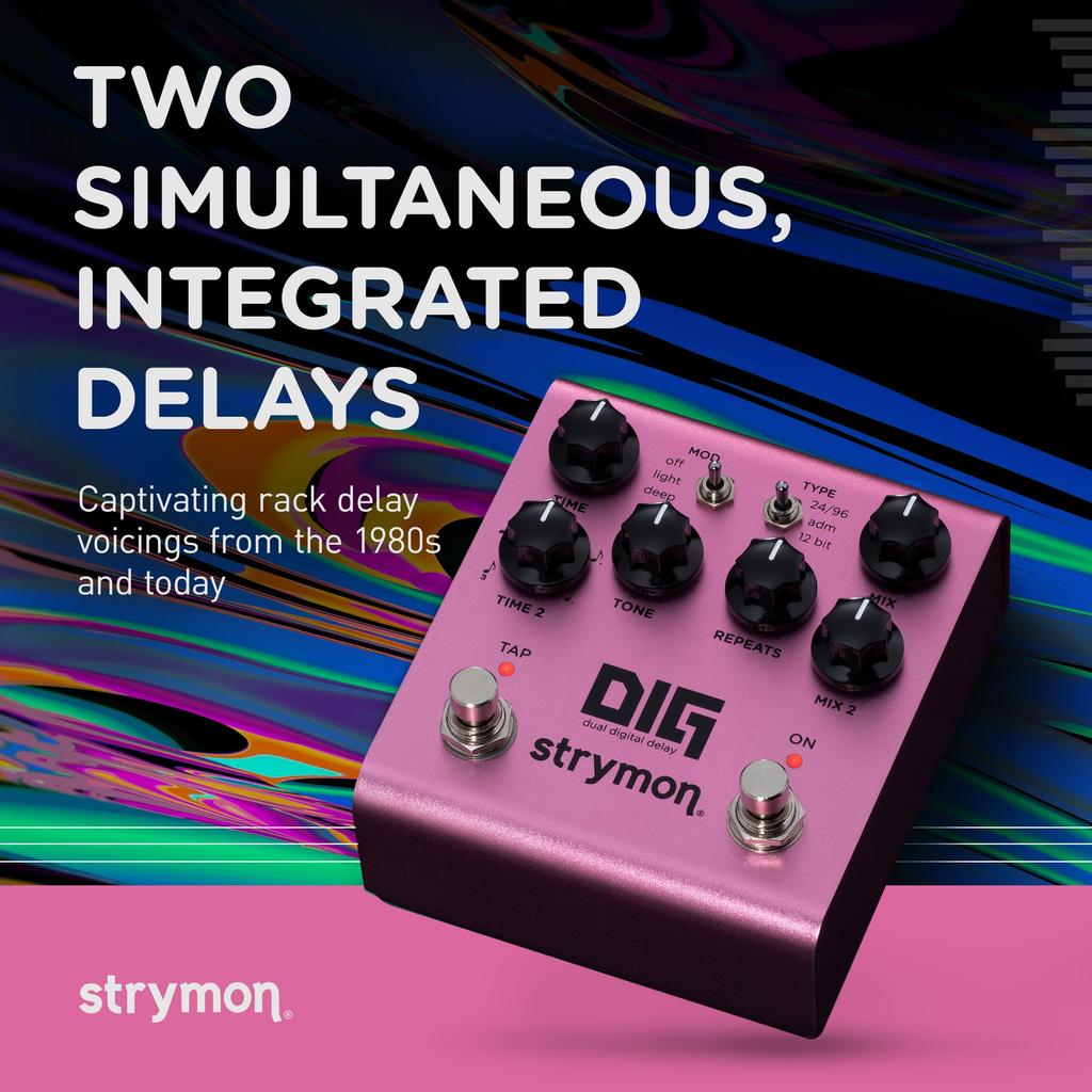 V2 Dig Двойная цифровая задержка Strymon/DIG