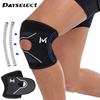 1Pcs Sports Knee Pads Double-Sided Fish-Scale Spring Bars Shock Absorption Running Mountain Climbing Basketball Knee Support