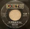 7inch Record ADAM WADE - The Writing On The Wall / Point Of  CO550 Coed 1961 US Pop Used