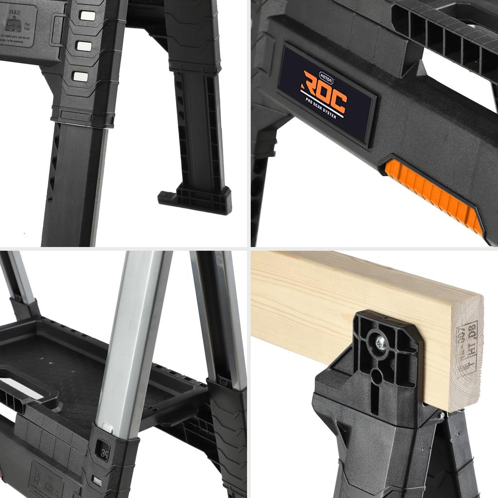 KETER Wood Cutting Workshop Stand Trestle