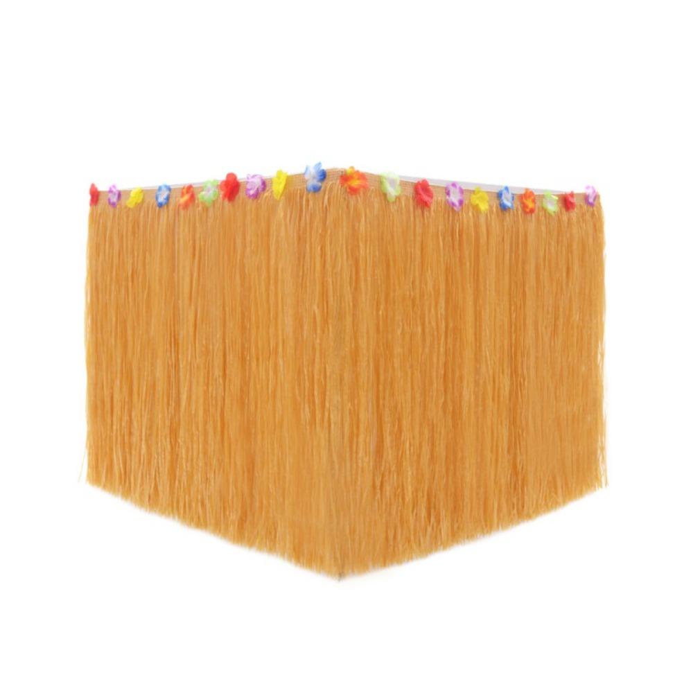 Party Decoration Grass Table Skirt Hawaii Themed Hawaiian Table Skirt Hawaii Party Tablecloth