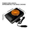 12-вольтовый обогреватель для автомобиля, быстрое нагревание, размораживатель лобового стекла, антизапотеватель, наклеиваемый, универсальный, для салона автомобиля, многоцелевой