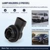 2 PCS Daytime Running Light Lamp Holder 68285062AA FOR Jeep Renegade 2015-2018 Fiat 500X 2015-2018 77367320 Left&Right Side