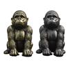 Фигурка гориллы Фото реквизит Статуя из смолы Столовая Шкаф для улицы