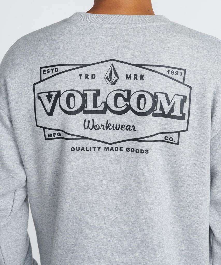 [Volcom] Рабочая толстовка с круглым вырезом, размер XL