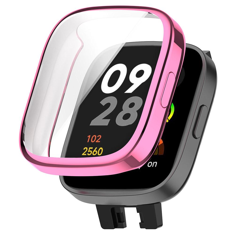 Полноэкранная защита для Redmi Watch 3, гальванический защитный чехол из ТПУ, чехол-бампер