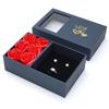 Immortal Flower Jewelry Box Six Roses Window Gift Box Ring Earrings Pendant Jewelry Box Necklace for Women