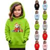 Sweatshirts For Teen Girls Hoodies Long Sleeve Drawstring Pullover Cute Oversized Hoodie Christmas Day
