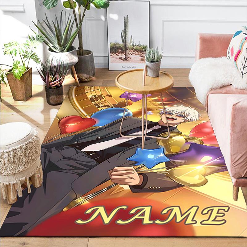 Custom 1Pc Blue Team Spirit Rug Office Carpet Indoor Outdoor Entrance Doormat Nonslip Soft And Comfortable Living Room D29153