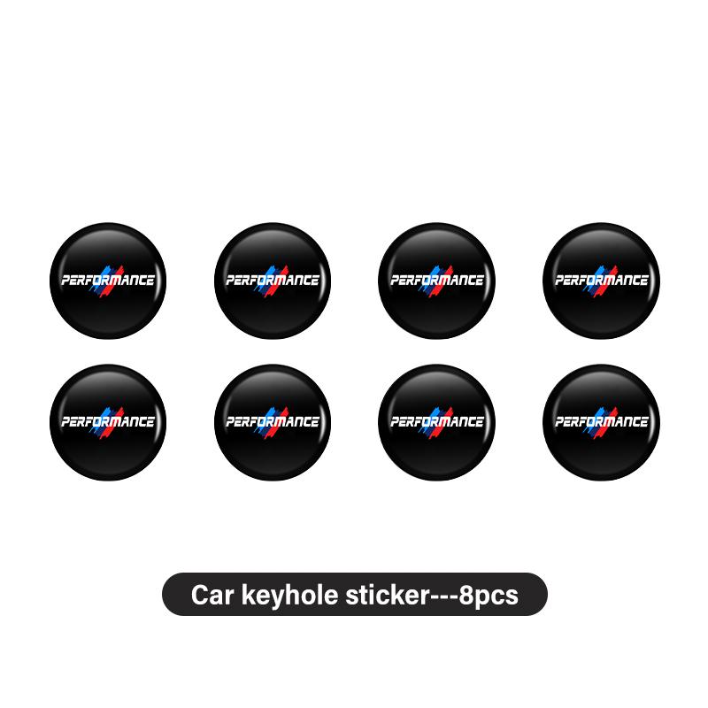 Для BMW Стайлинг автомобиля Замок Замочная скважина Наклейки против блокировки Украшение Аксессуар G30 G20 M3 M5 E91 E92 E93 E36 E70 X3 X4 X5 X1 E39