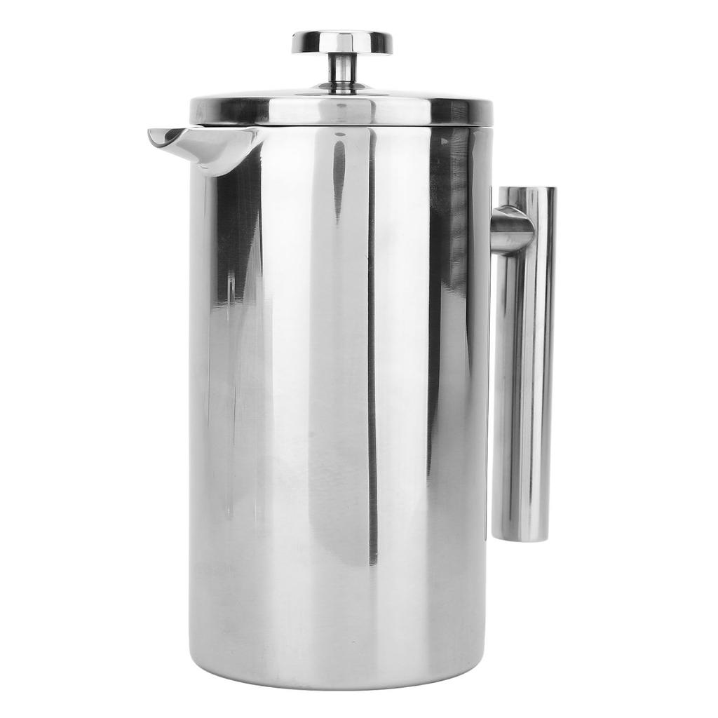 1000ml French Press Coffee Maker with Filter 304 Stainless Steel Double Insulated French Press