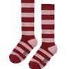 MARGESHERWOOD METAL STRIPE SOCKS_red Stripe