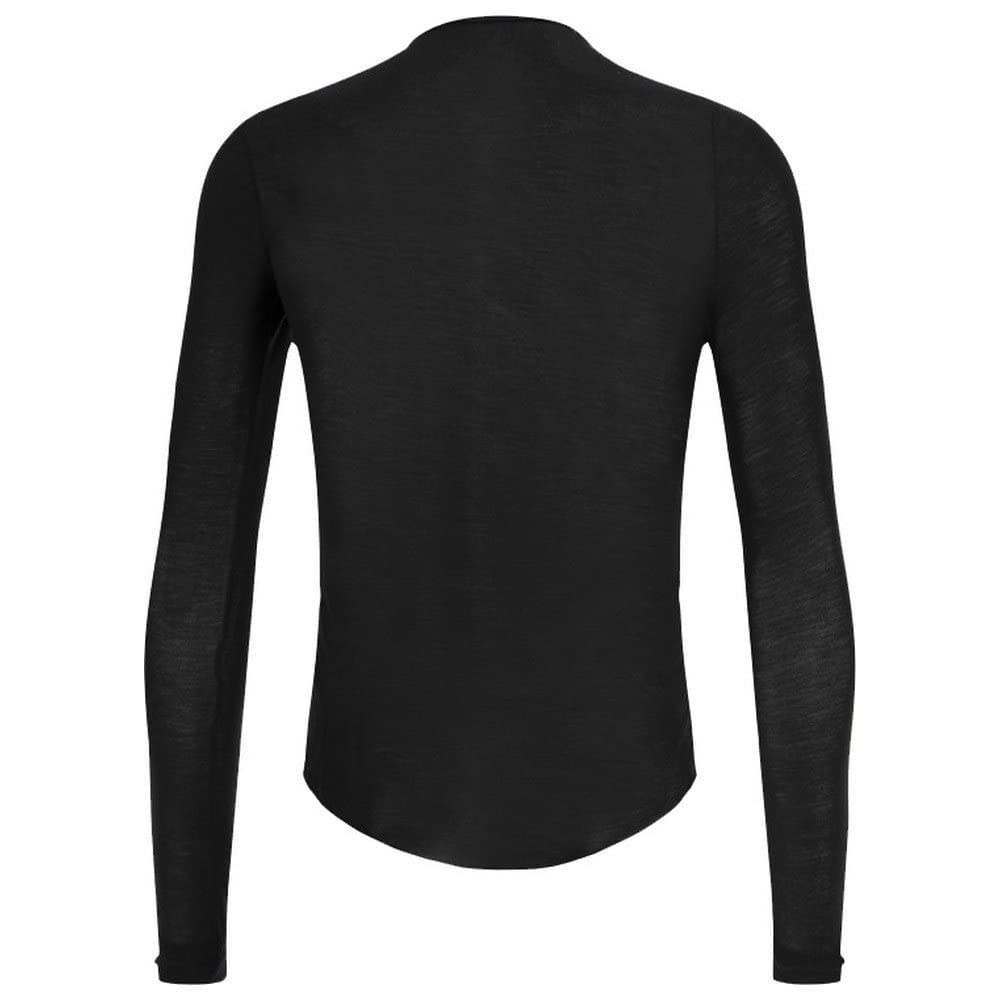 Santini Primaloft Long Sleeve Base Layer, Black