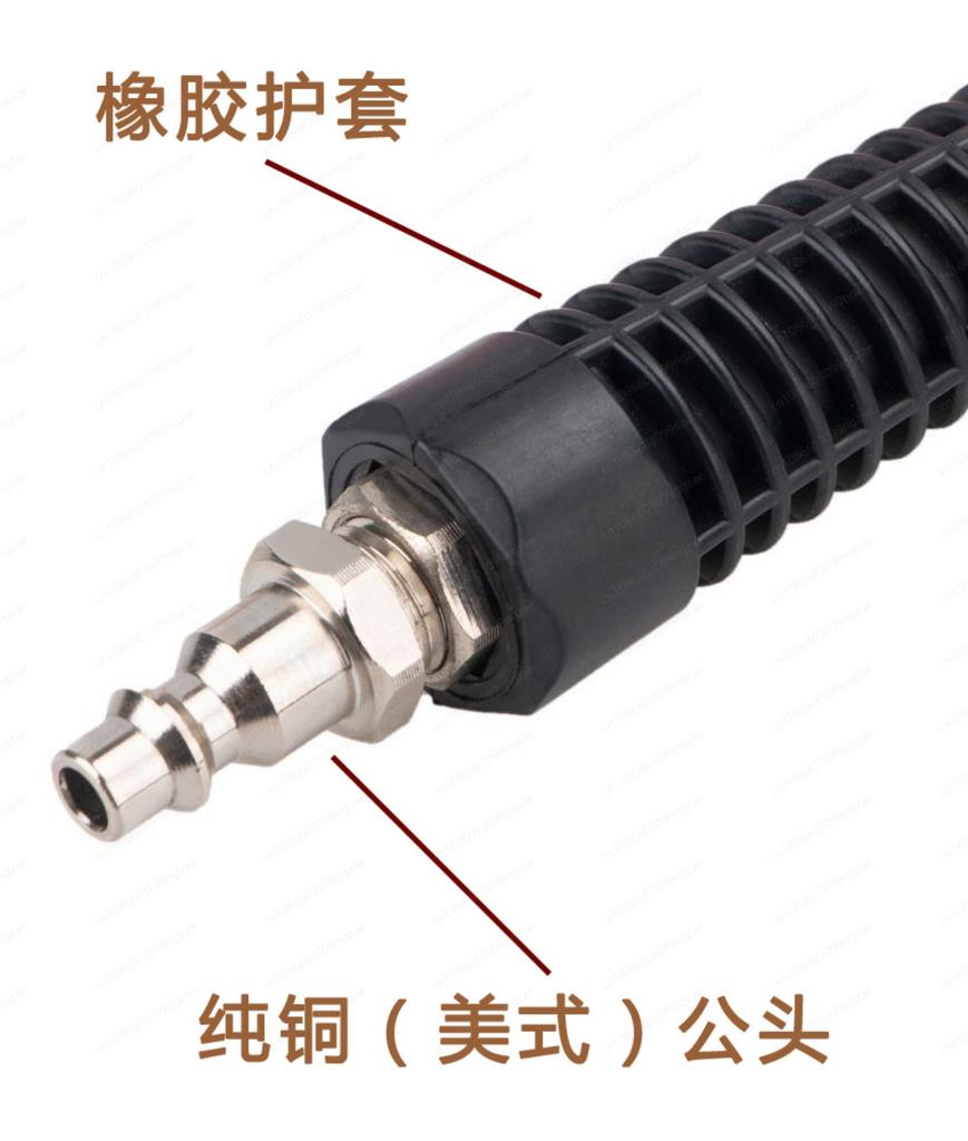 Комплект воздушного шланга 6 метров для накачки шин, с быстроразъемным соединителем американского типа, Сверхпрочный набор аксессуаров для насоса