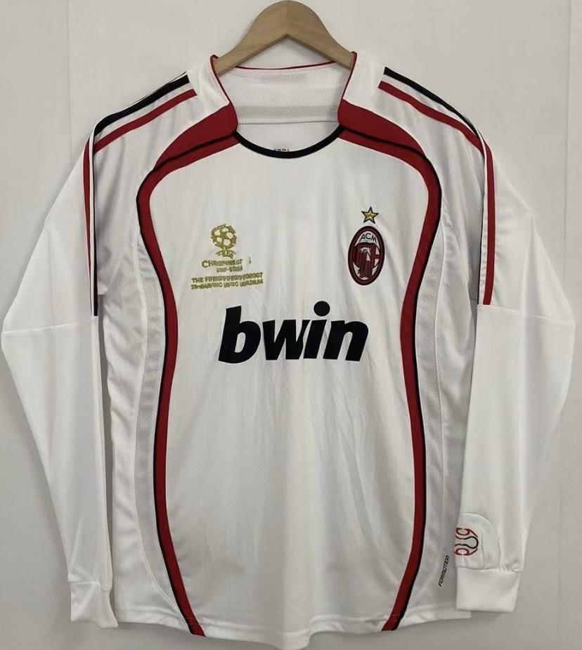 Ретро футбольная форма старой коллекции клуб Манчестер Юнайтед, Реал Мадрид AC с коротким рукавом, с длинным рукавом, футбольная форма, можно напечатать