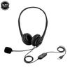 3.5mm Computer Laptop Headphone With Noise Cancelling Microphone Chatting Network Teaching Video Conferencing Usb Wired Headsets