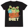 ** Teenage Mutant Ninja Turtles Ninja Pizza Diet (Plus Size Option) T-Shirt **