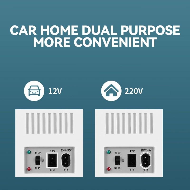 8 л Большая емкость Зеркальный Косметический Холодильник для Автомобиля Домашний Мини-Холодильник Маска для Красоты Уход за Кожей Косметика Мини-Холодильник