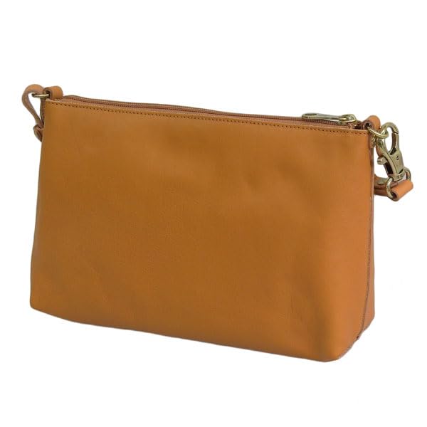 Bag Shoulder Bag Leather Orange BSH092PV0001OR177B IL BISONTE [IL BISONTE] Women's [Item]