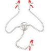 Adjustable Silicone Y Shaped Nipple and Clit Clamps for Women