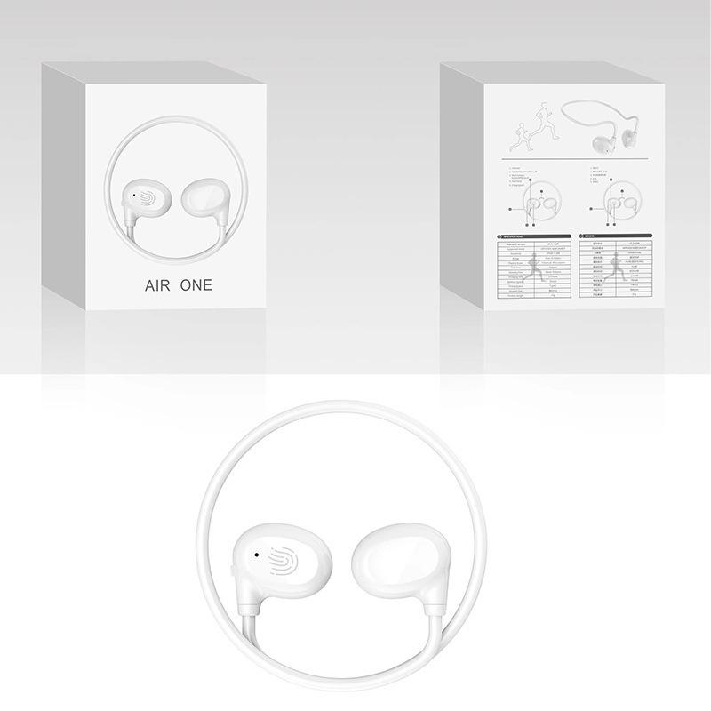 Спортивные беспроводные наушники Cross-Border Air Pro Bone Conduction с длительным сроком службы батареи, совместимы с Apple и Android