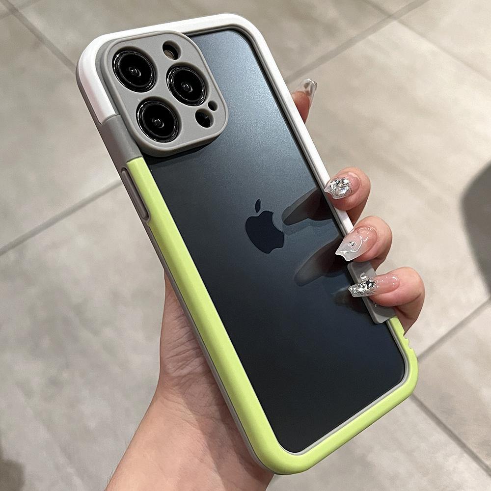 Чехол-бампер из жидкого силикона с роскошной рамкой для iPhone 17 15 11 12 13 14 Pro Max Plus Контрастный цвет Мягкая окантовка Ударопрочный чехол