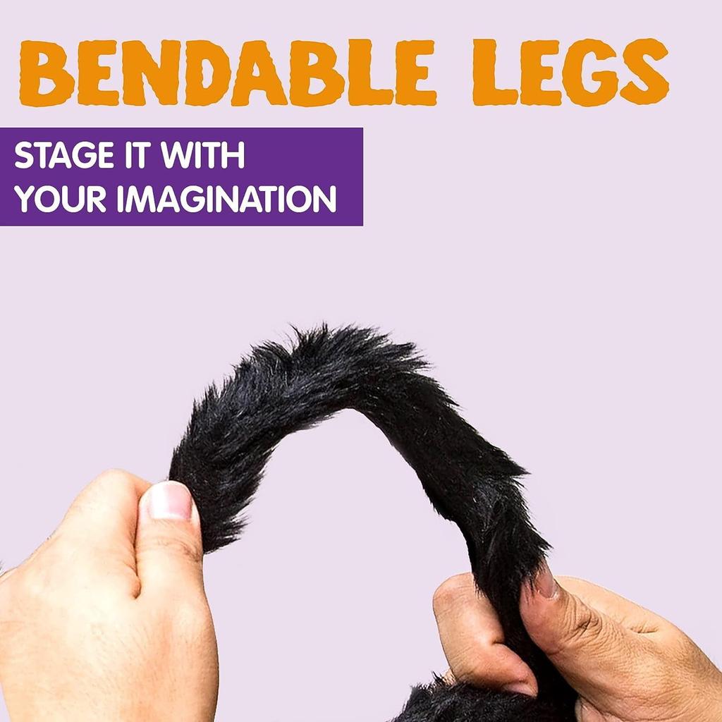 Joyfy 2 Pack 5 FT Giant Spider Halloween Decorations Scary Spider for Halloween Decorations Outdoor Party Decorations