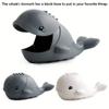 Bag Animal Building Block Assembly Toy Building Block Whale Ornament Model