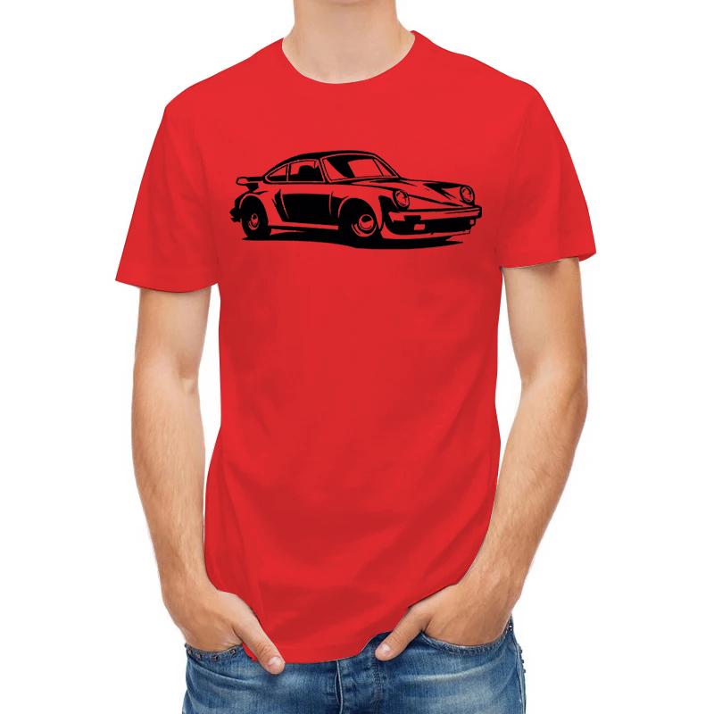 Men's T-Shirts Japanese Classic Car Print Street Man Clothing Harajuku Short Sleeve Oversize T-Shirt Casual Tops Tees Clothing