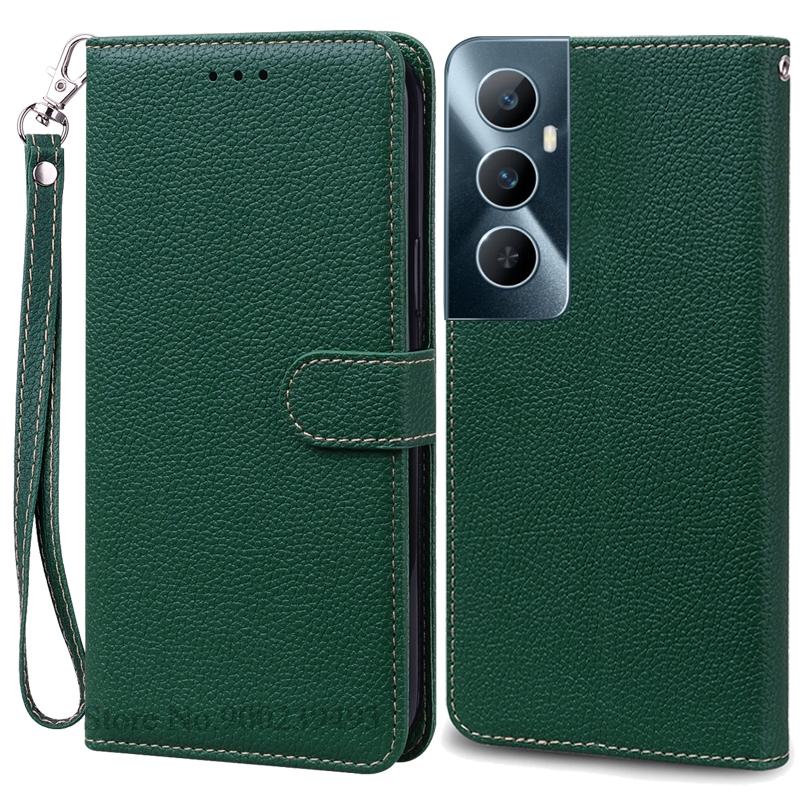 Для Realme C65 Чехол Кожаный Кошелек Книжка Чехол для Телефона Для Realme C65 4G Coque Fundas Для Oppo Realme C65 Чехол для Телефона