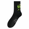 5 Pairs of Men's Summer Thin Sports Pure Cotton Deodorizing Student Tube Socks
