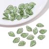 Transparent Green Transparent Leaf Shape Beads Charms Leaf Shape Beads  Necklace Accessories