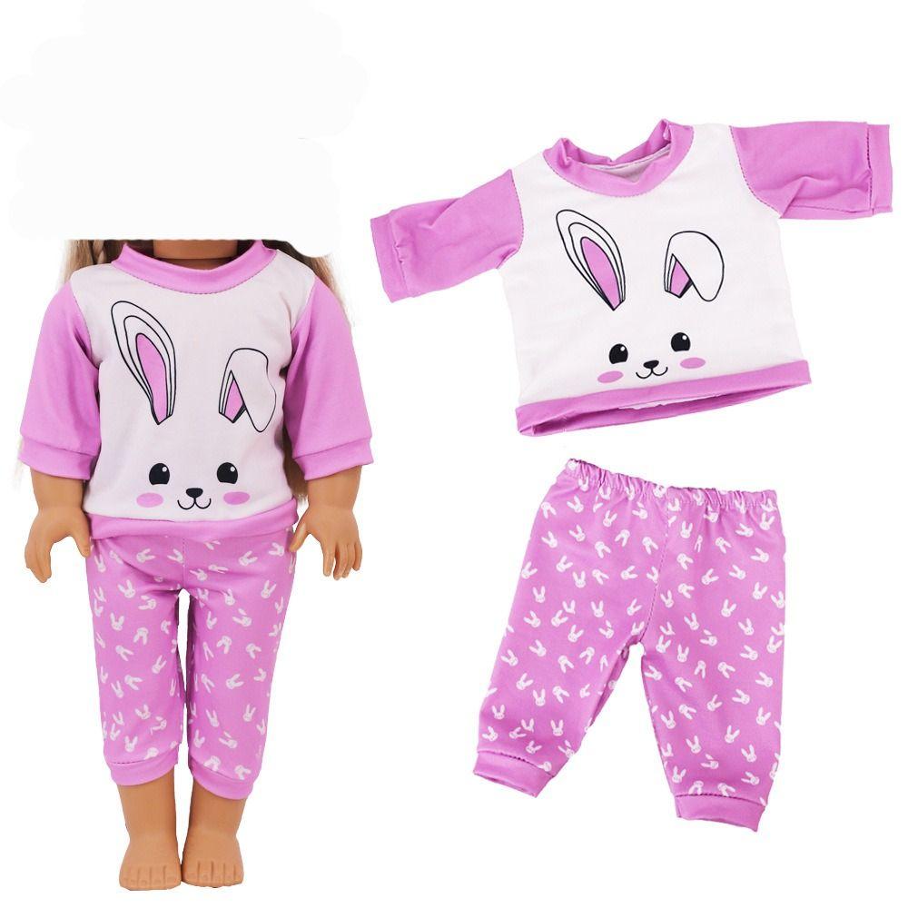 Dollhouse Accessories Playing House Suspender Pants Doll Clothes Slip Dress T-shirt Trousers