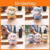 Adorable Cute Knitted Bear Plush Toy Keychain Doll Charming Cartoon Bag Pendant