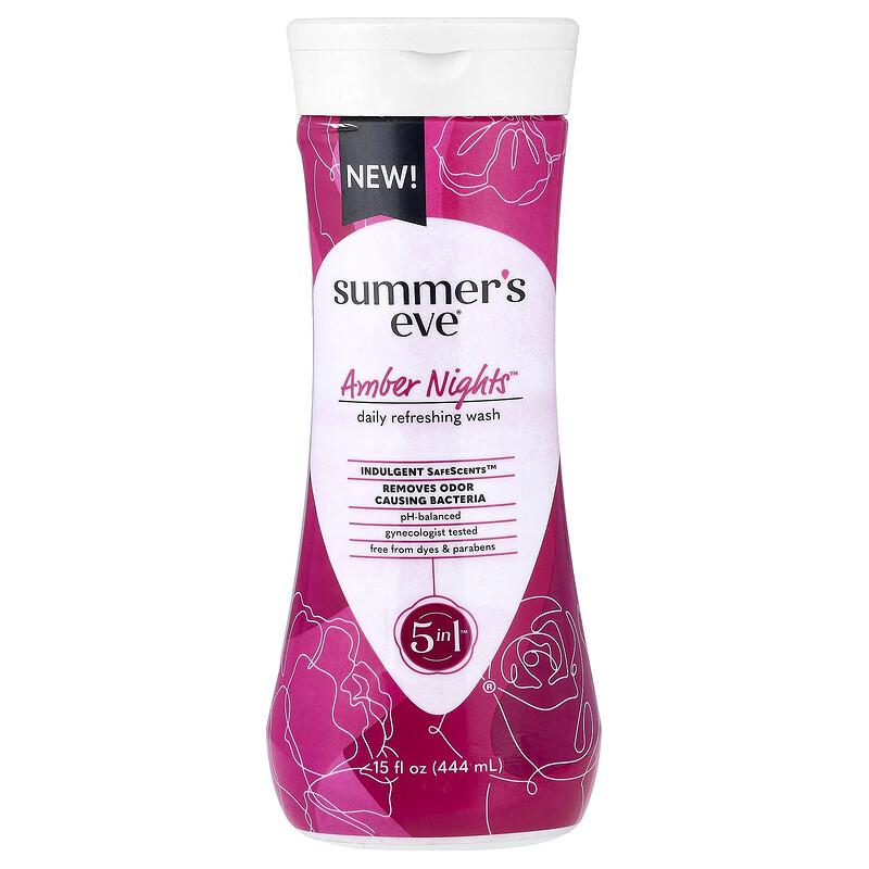 5 in 1™ Daily Refreshing Wash, Amber Nights™, 15 fl oz (444 ml)