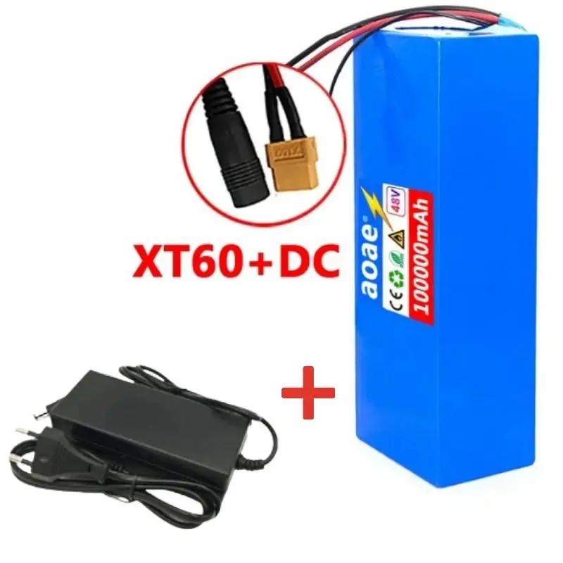 Оригинальный 48 В 13S5P 100 Ач литиевый аккумулятор для электромобиля 13S5P подходит для электроскутера, горного велосипеда 250-1000 Вт