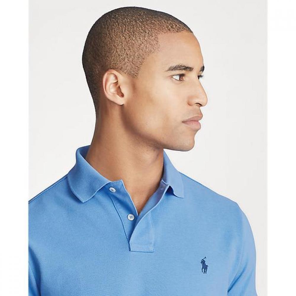 Polo Ralph Lauren Мужская сетчатая рубашка-поло приталенного кроя S Mnpokni1n820490400