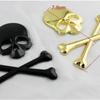 Car Styling Skull Metal Bone Badge Motorcycle Car Stickers Car Accessories