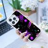Чехол для телефона Y2k INS Граффити для iPhone17, 16,15,14,13,12 Pro Max Черный Конфетный Матовый Ударопрочный Чехол