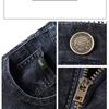 Jeans Men's Loose Straight High-end Stretch Washed Casual Trousers