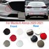 For Mazda 6 Atenza   Car Front Rear Bumper Tow Hook Cover Cap Trailer Hauling Eye Lid