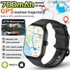 Для Android iOS Умные часы Мужские Женские GPS Траектория Движения Батарея 700 мАч Пульс Bluetooth-вызов Умные часы Водонепроницаемые