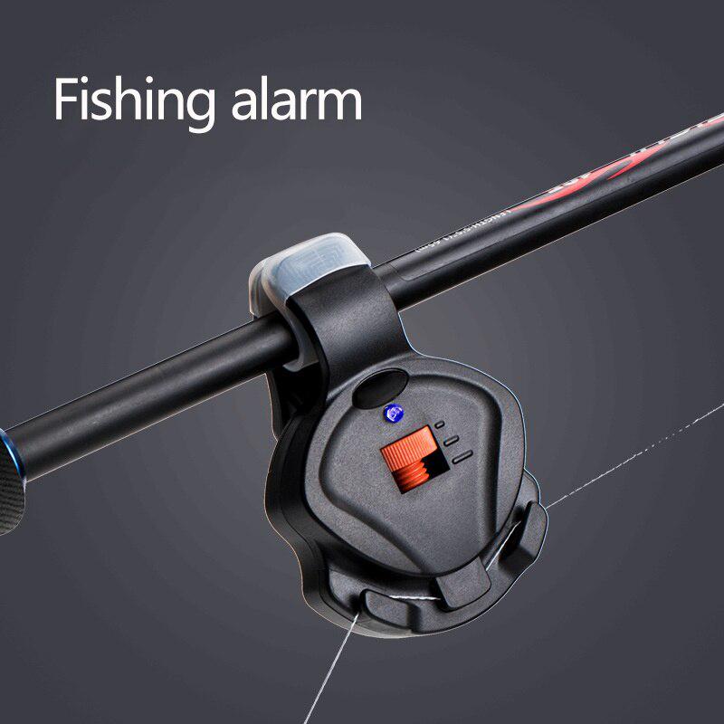 Электронный сигнализатор поклевки для рыбалки, звуковой сигнализатор поклевки, колокольчик с регулируемой громкостью, зажим на удочке, аксессуары для рыболовных снастей