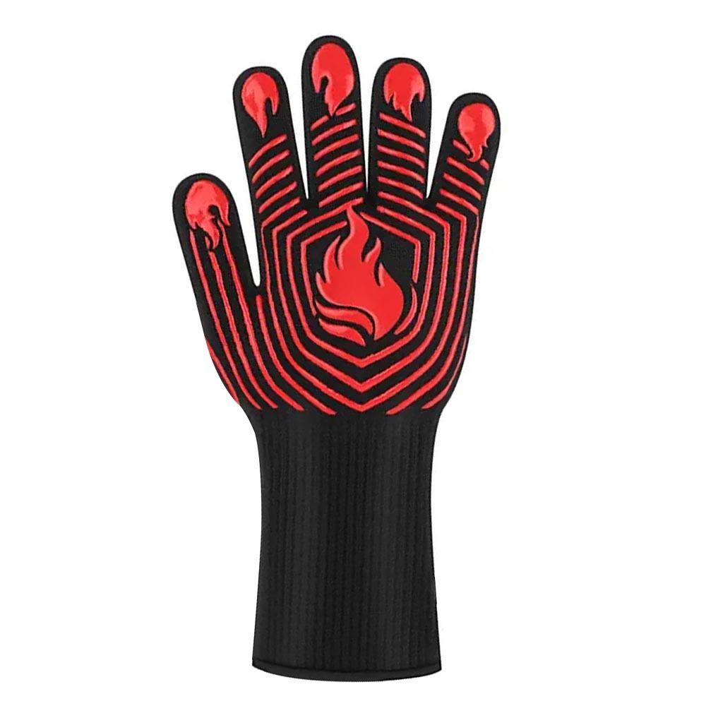 Oven Baking Cooking Heat Insulation Glove Fireproof High Temperature Resistance BBQ Gloves